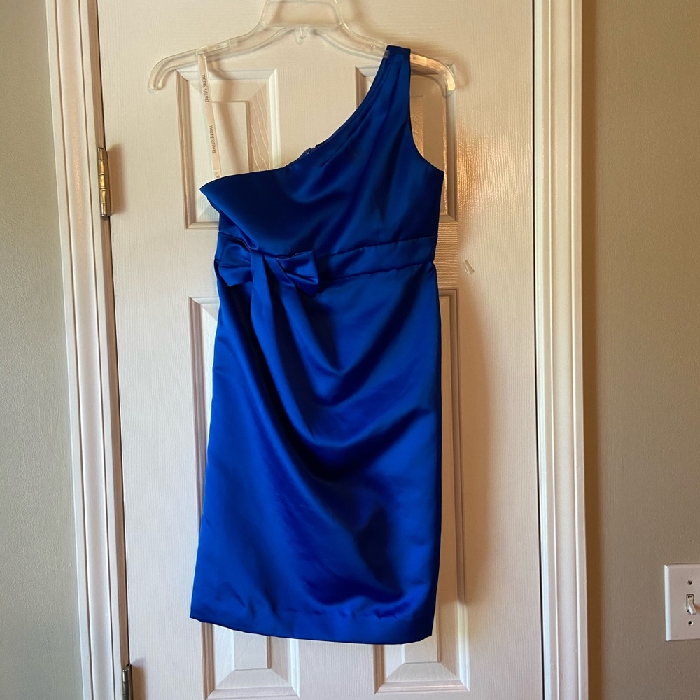 Royal blue homecoming dress- size small